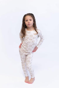 Boho Rainbows Bamboo Set