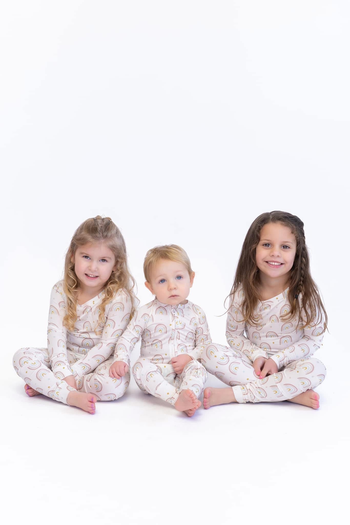 Boho Rainbows Bamboo Set