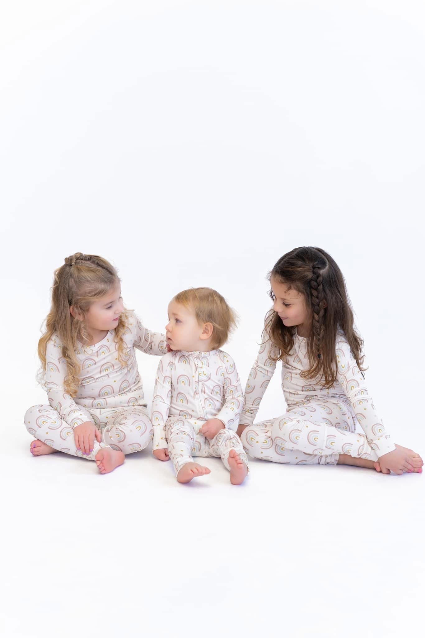 Boho Rainbows Bamboo Set