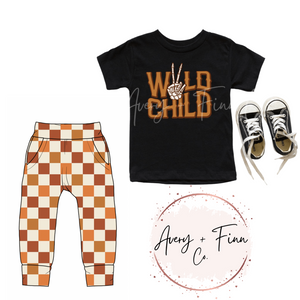 Fall Checks Joggers