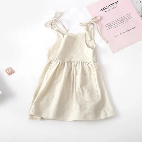 Ivory Linen Dress