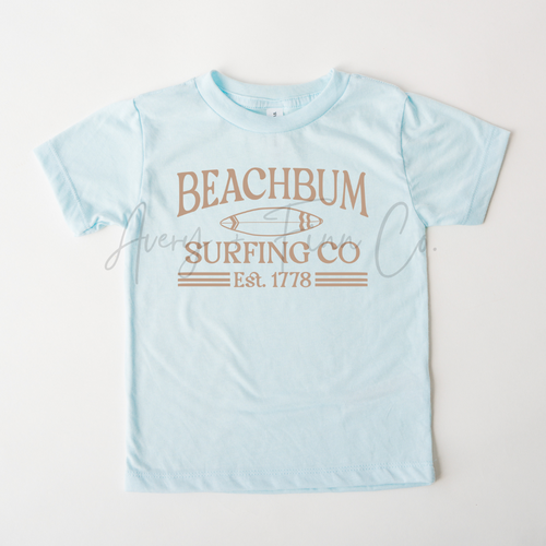 Beach Bum Surfing Co Tshirt
