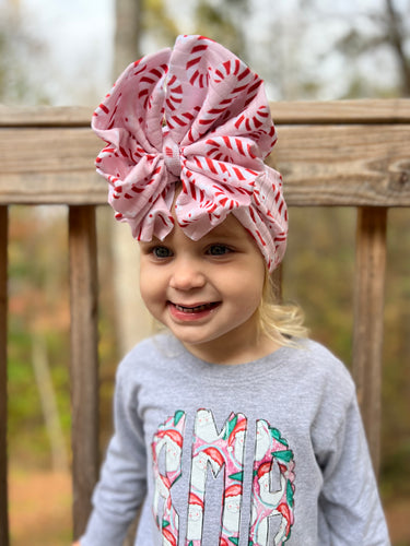 Candy Cane Bow
