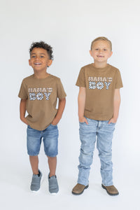 Checkered Mamas Boy Tshirt