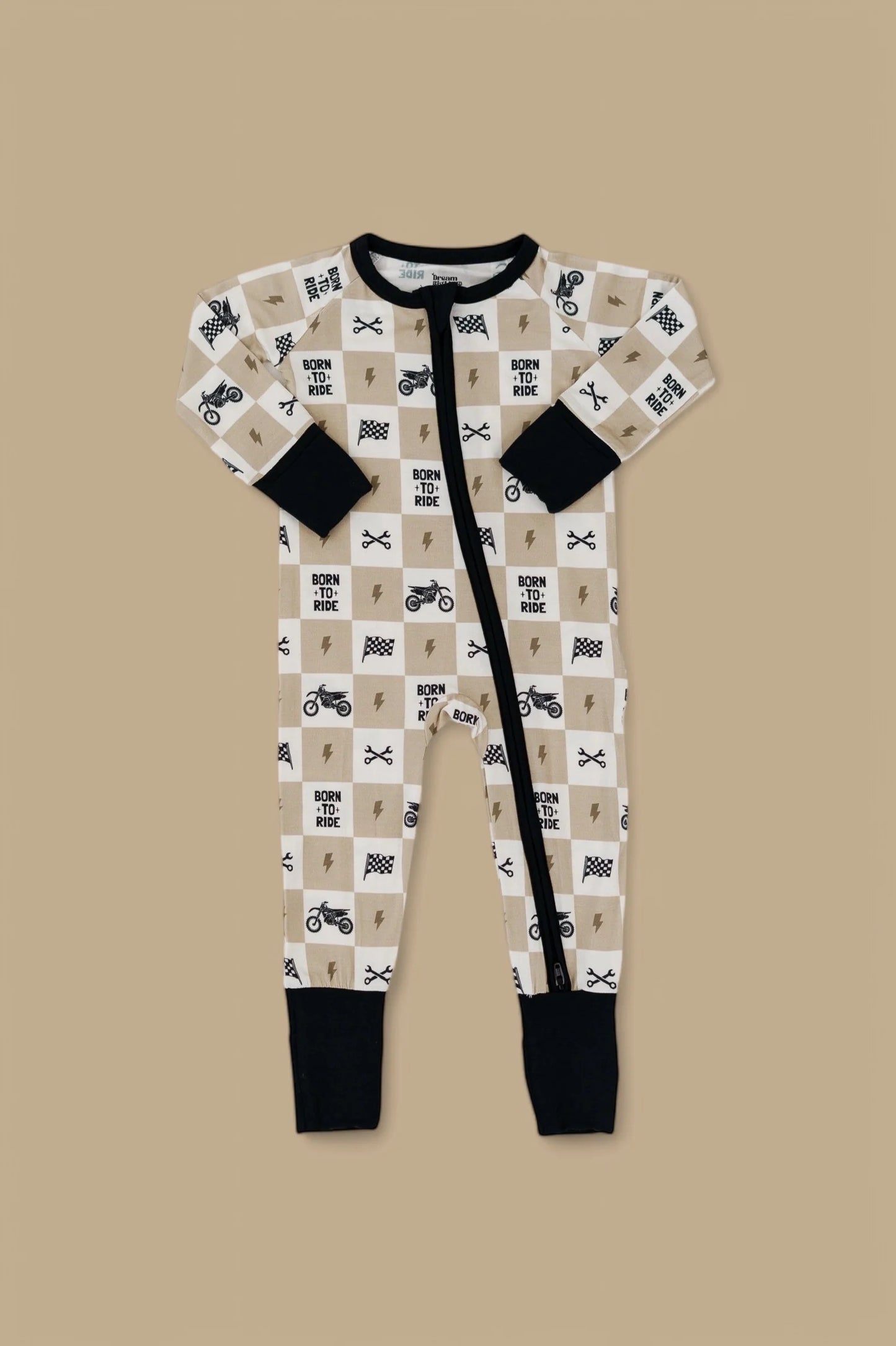 Born to Ride Bamboo Romper