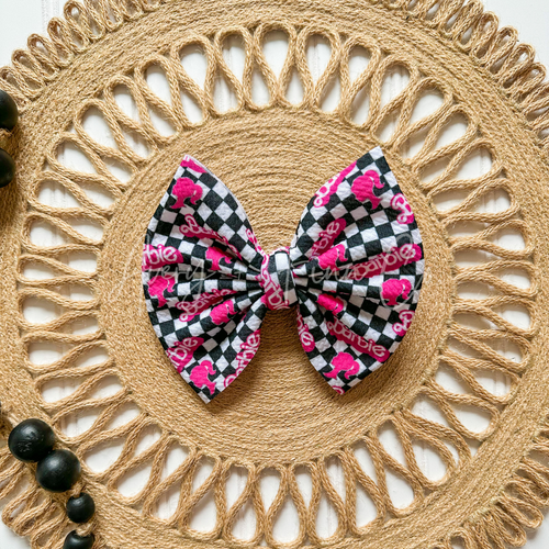 Pink Doll Bow