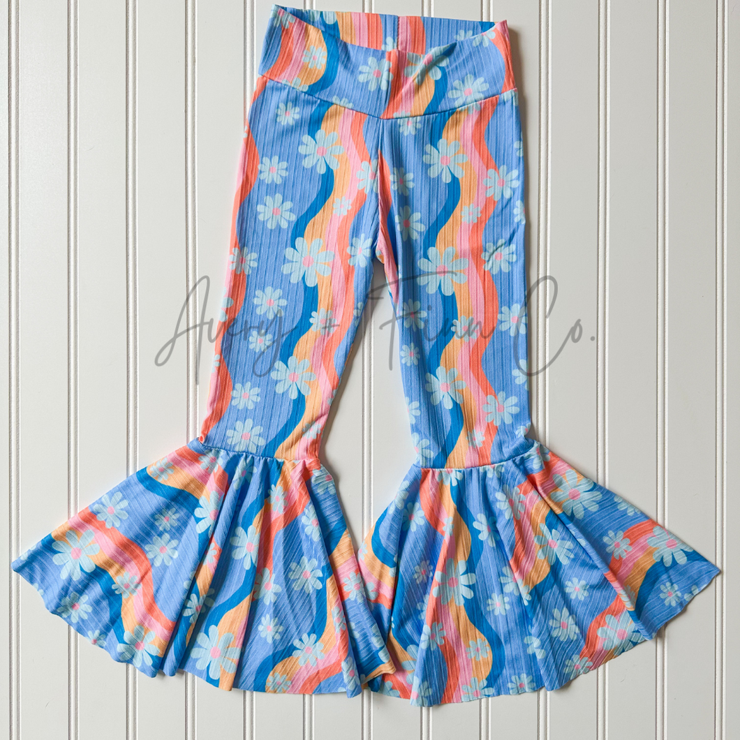 Wavy Flower Fabric