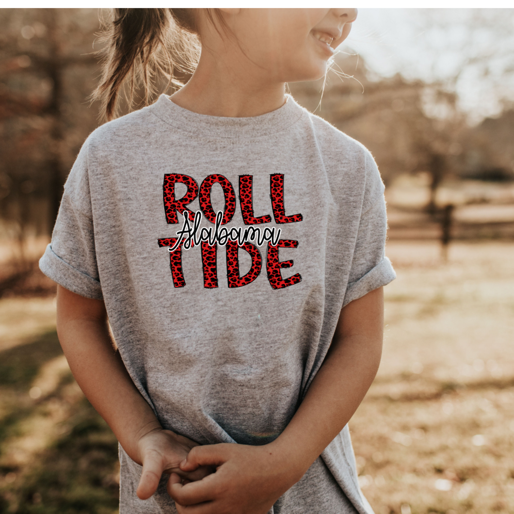 Roll Tide (Leopard) Tee