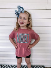 Load image into Gallery viewer, Mini Checks Tee (Mauve)