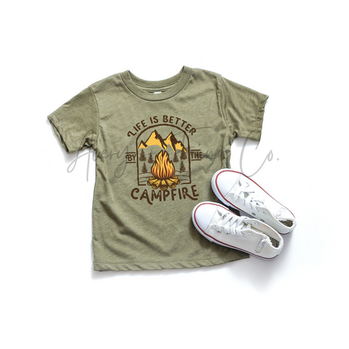 Life is Better by the Campfire Tee