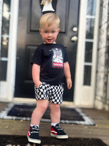 Checkered Ribbed Fabric
