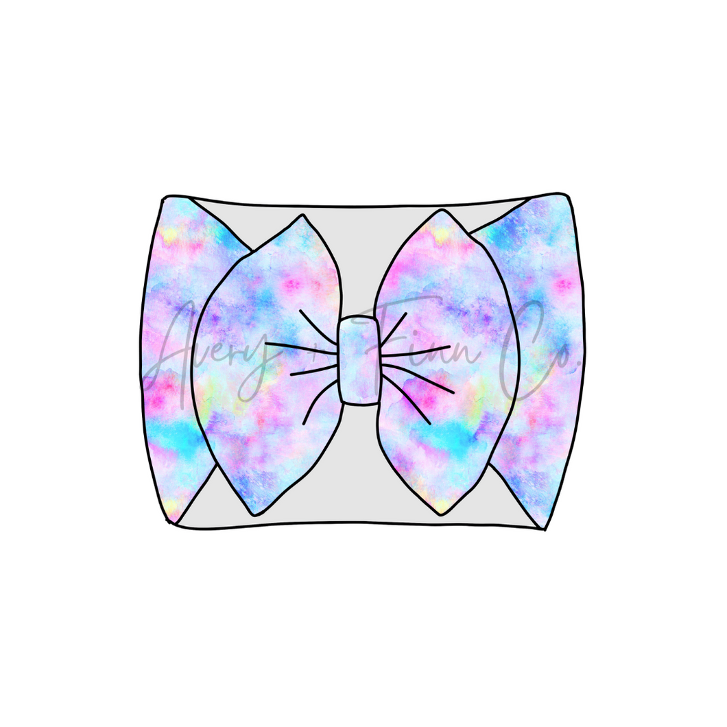 Tie Dye Bow