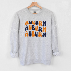 Retro Auburn Sweatshirt