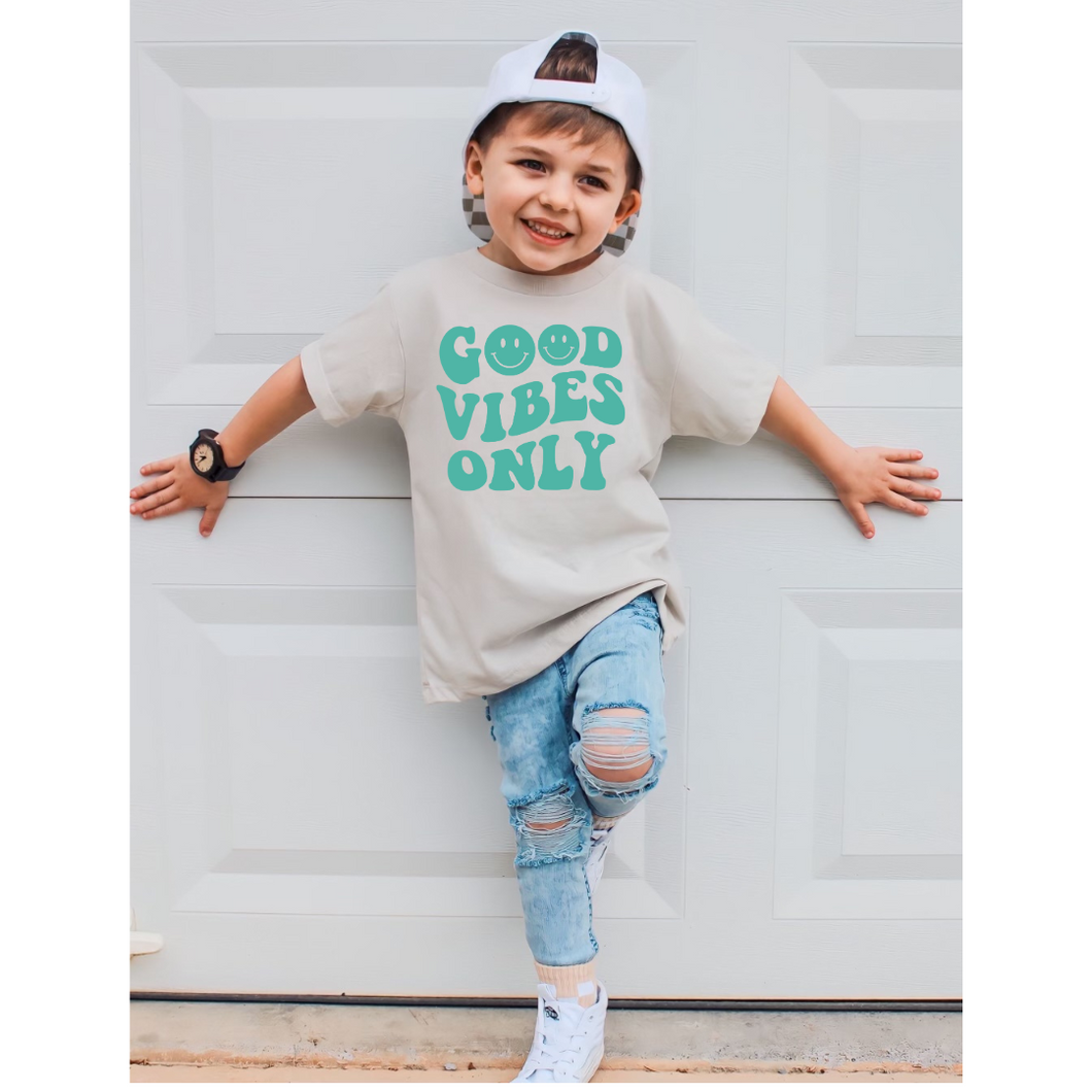 Good Vibes Only (Wavy) Tee