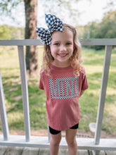Load image into Gallery viewer, Mini Checks Tee (Mauve)