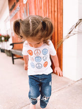 Load image into Gallery viewer, Retro Smiley Tee (Adult &amp; Kids Sizes)