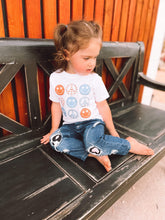 Load image into Gallery viewer, Retro Smiley Tee (Adult &amp; Kids Sizes)