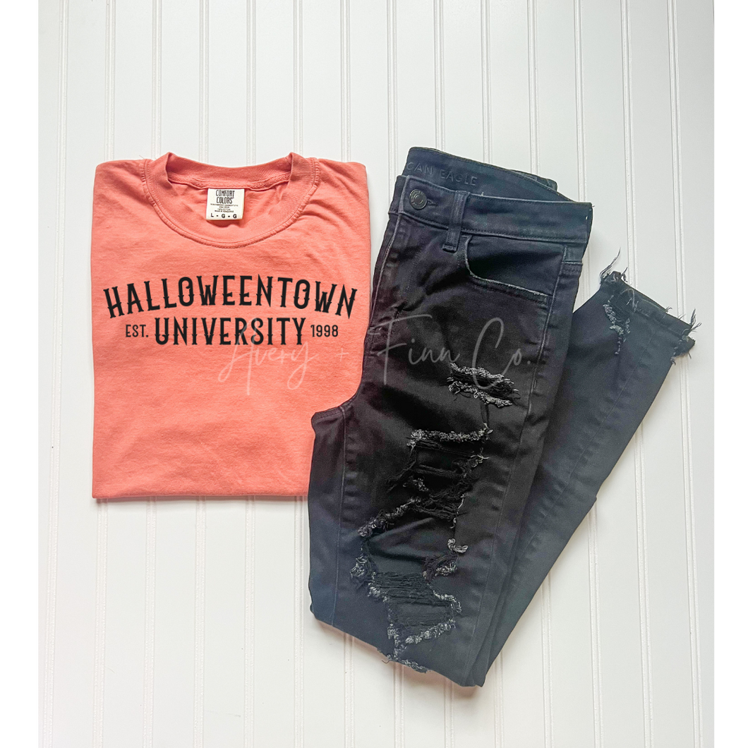 Spooky Town Comfort Colors Tee