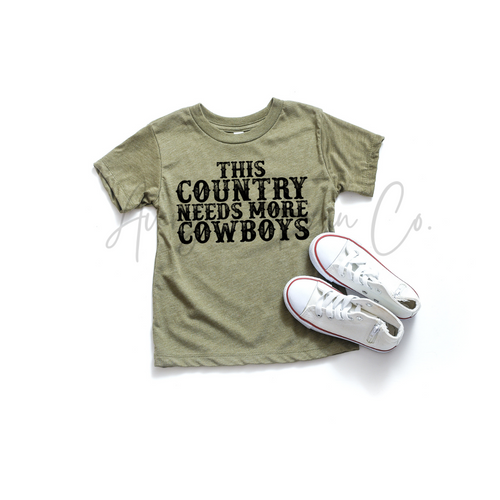 This Country Needs More Cowboys Tee