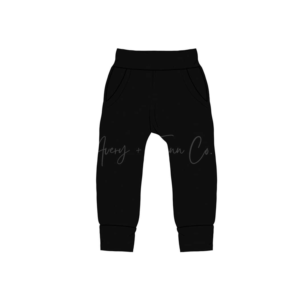 Black Joggers