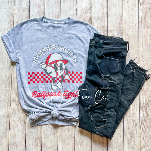 Summer Nights & Ballpark Lights Tee