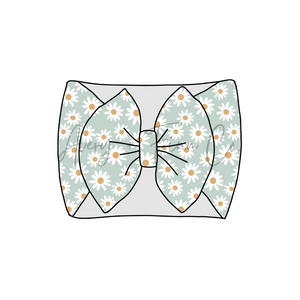 Sage Daisy Fabric
