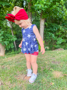 Stars & Stripes Peplum Set