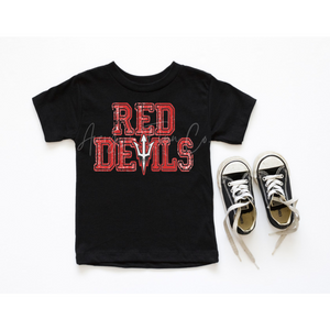 Red Devils Forks Up Tee