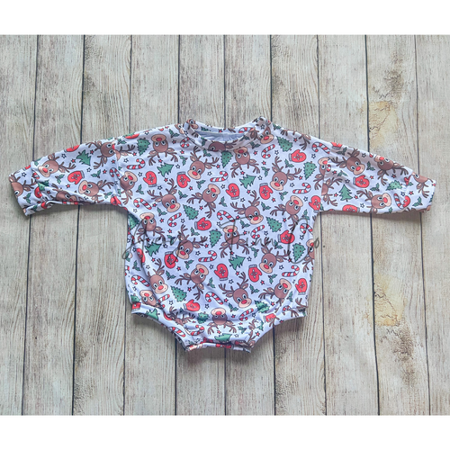 Reindeer Sweater Romper