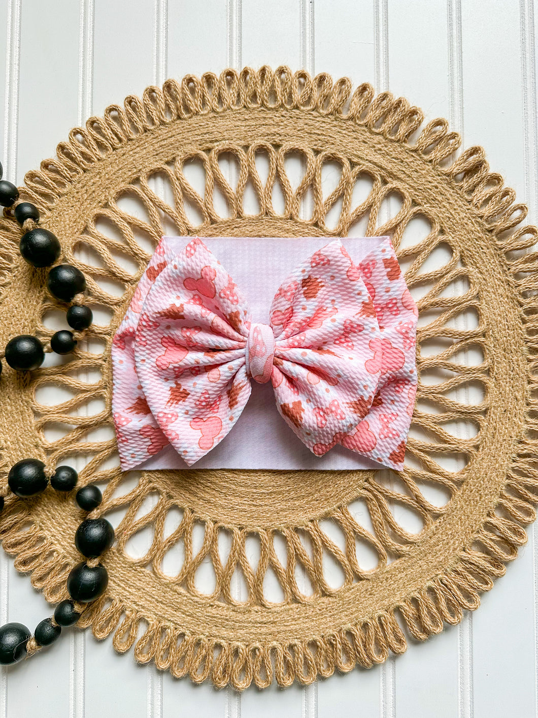 Pink Castle Bow