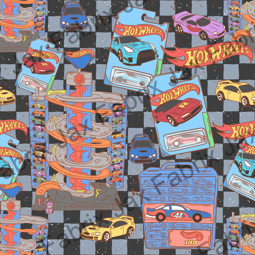 Toy Car Fabric