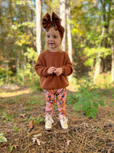 Load image into Gallery viewer, Fall Floral Leggings RTS