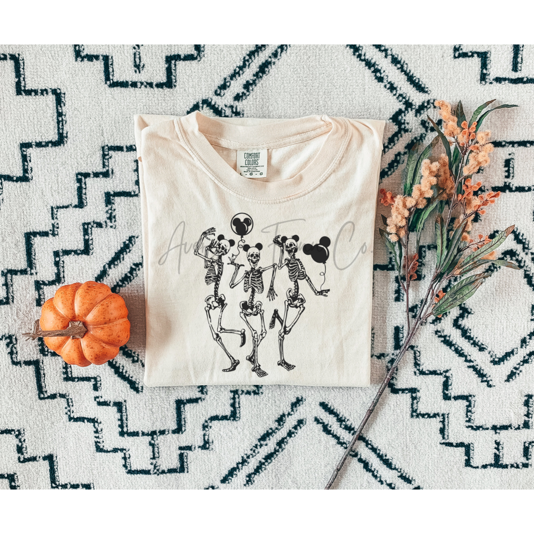 Dancing Skeletons Tee