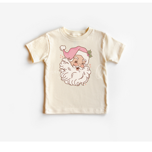 Vintage Santa (Pink) Tee