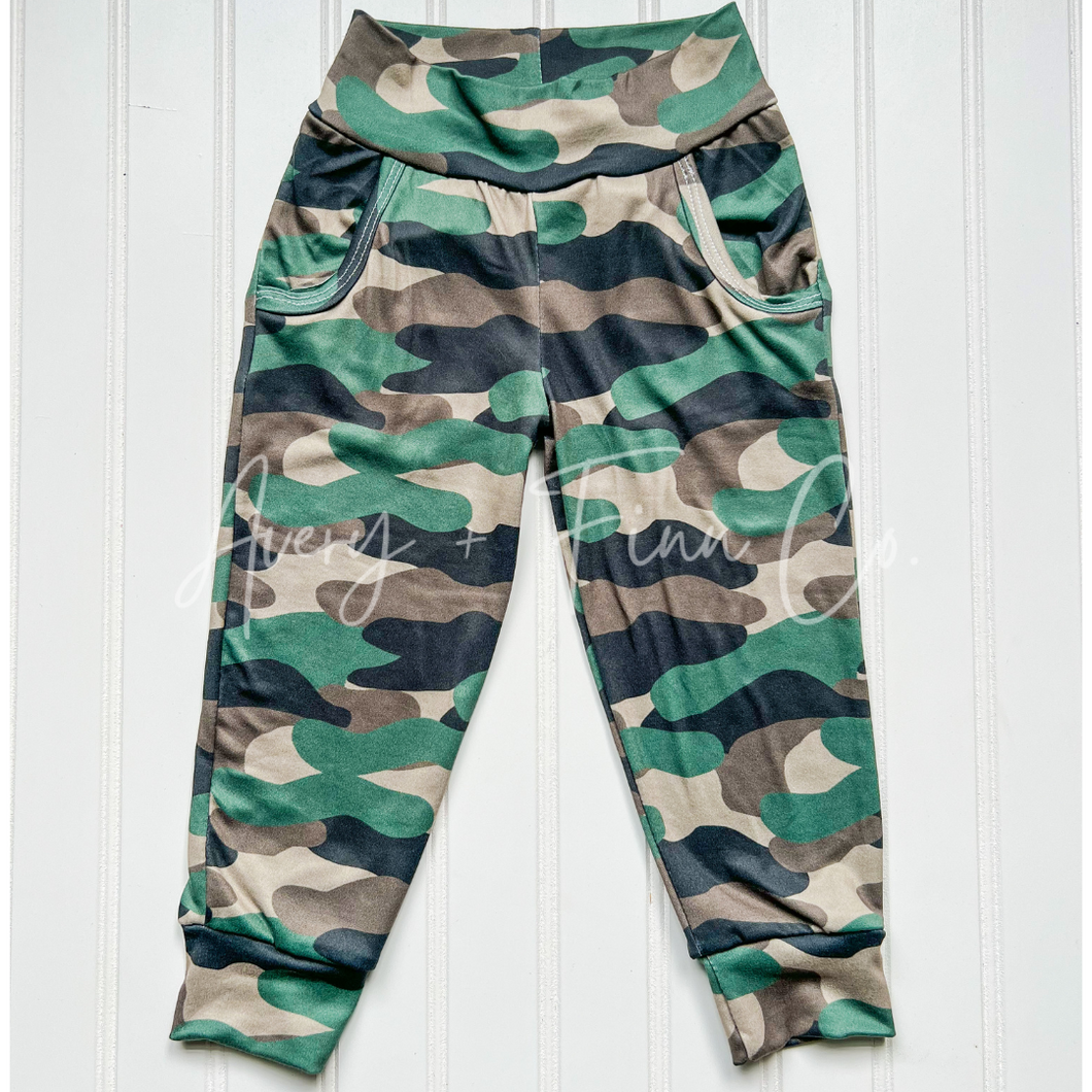 Camo Joggers