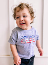 Load image into Gallery viewer, American Flag Name Tee