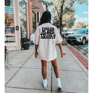 Fueled by Iced Coffee and Anxiety Tee