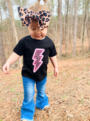 Neon Lightning Bolt Tee