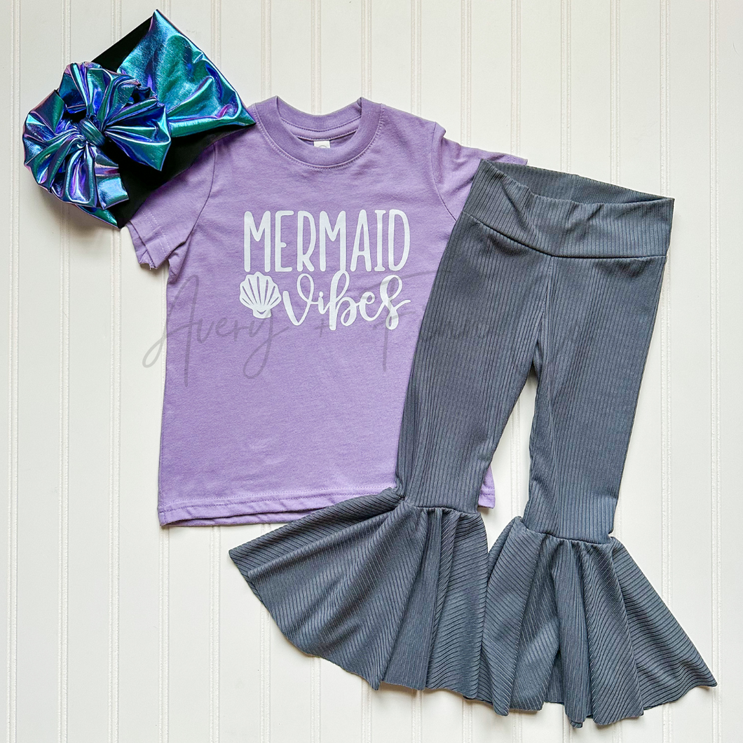 Mermaid Vibes (Purple) Tee