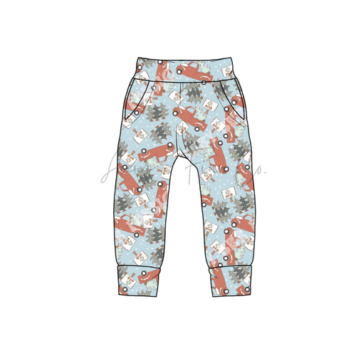 Christmas Truck Joggers