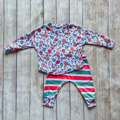 Reindeer Joggers Set
