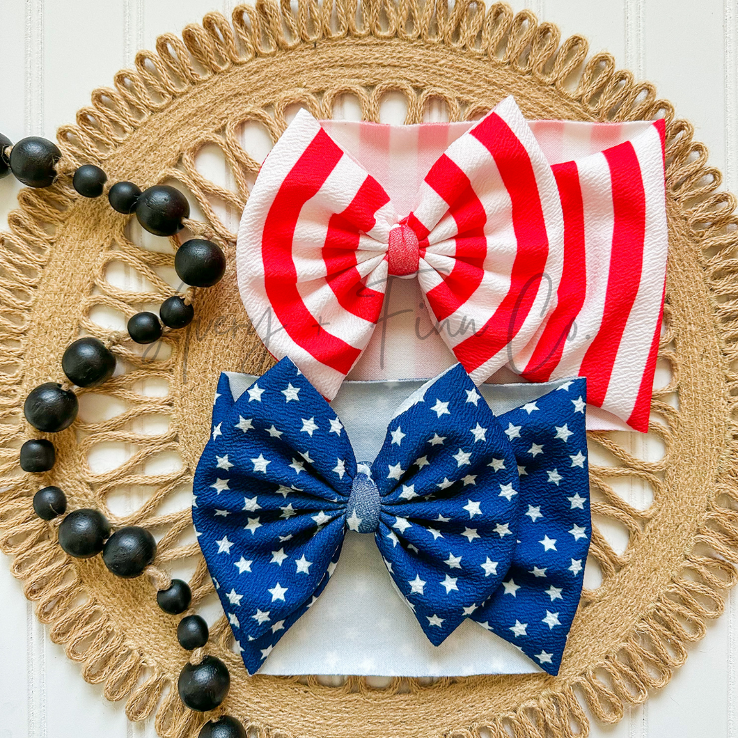 Stars and Stripes Bow